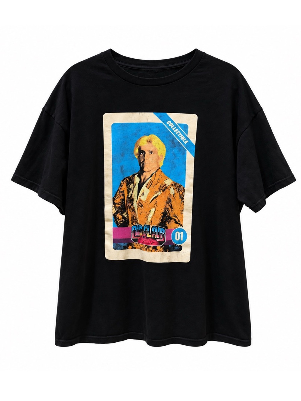 Ric Flair Drip Collectible 01 Graphic T-Shirt Black Men’s XL